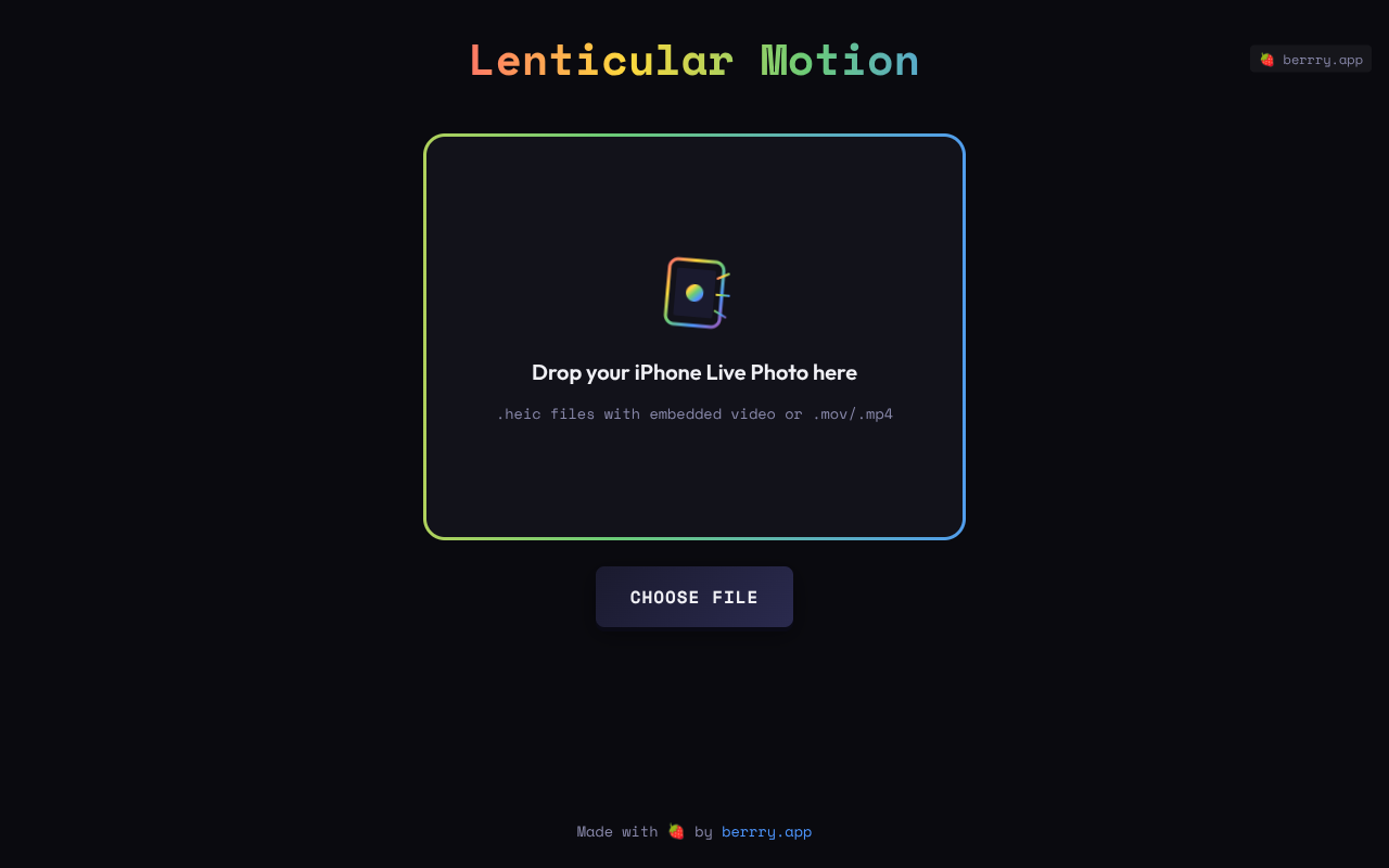 lenticular app