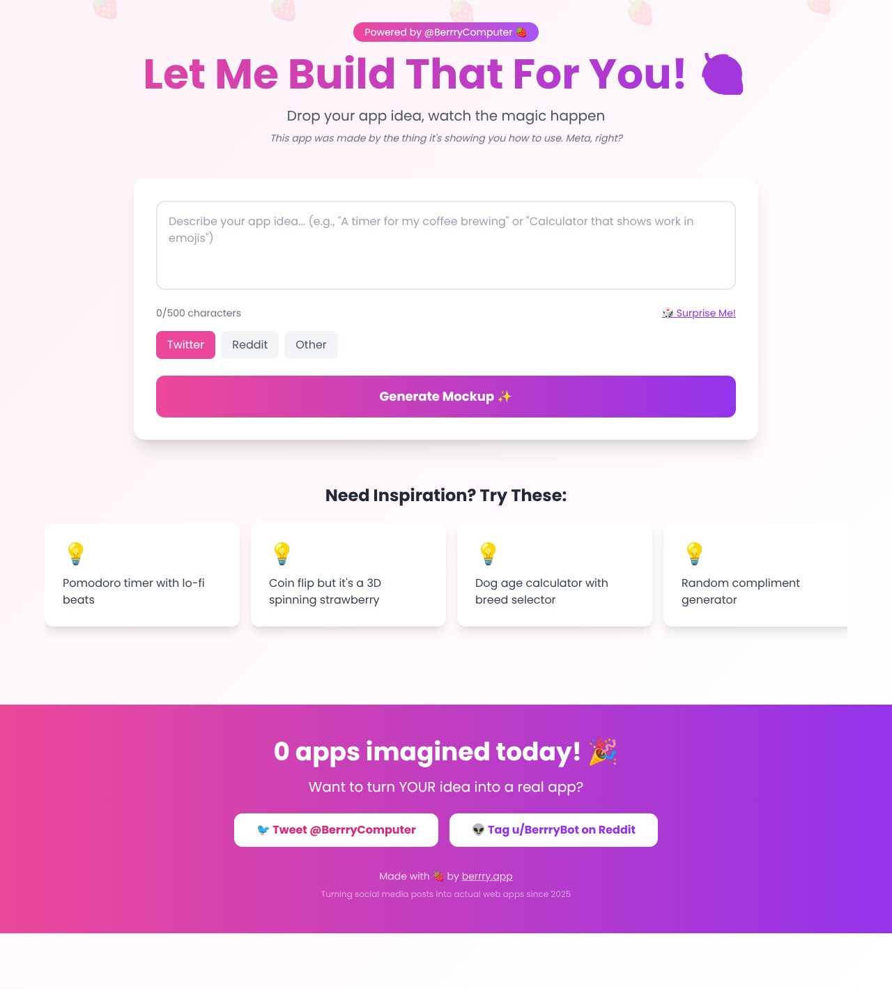 letmebuild app