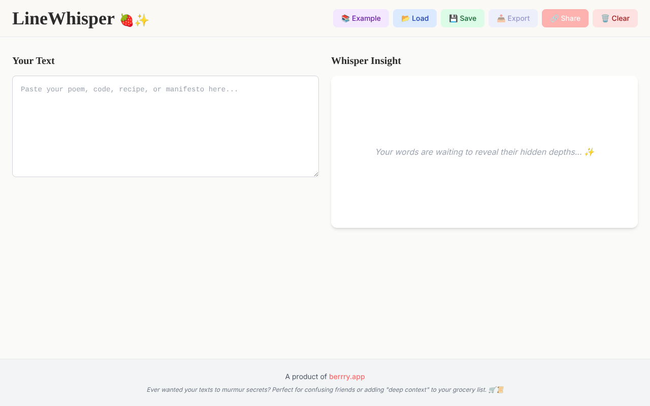 linewhisper app