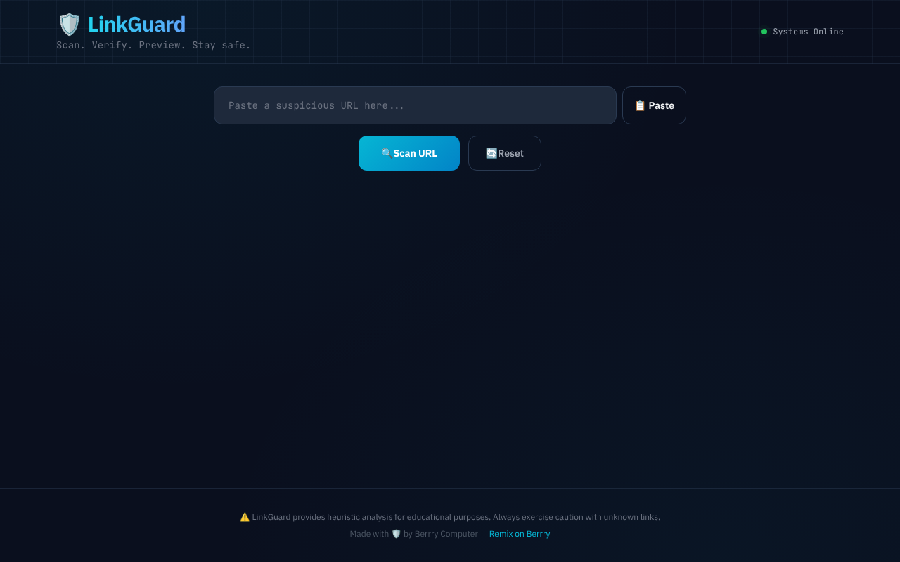 LinkGuard screenshot