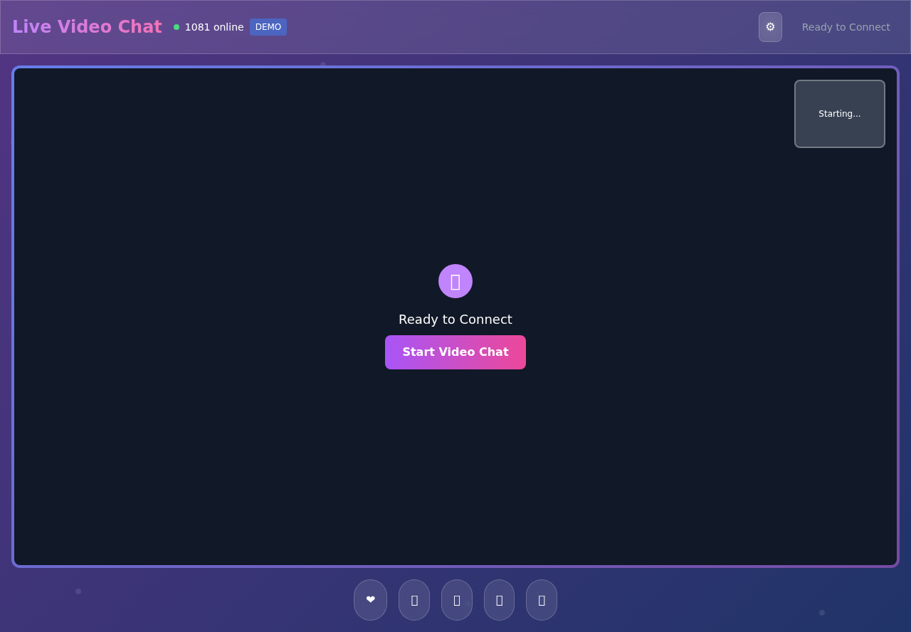 livewebrtc app