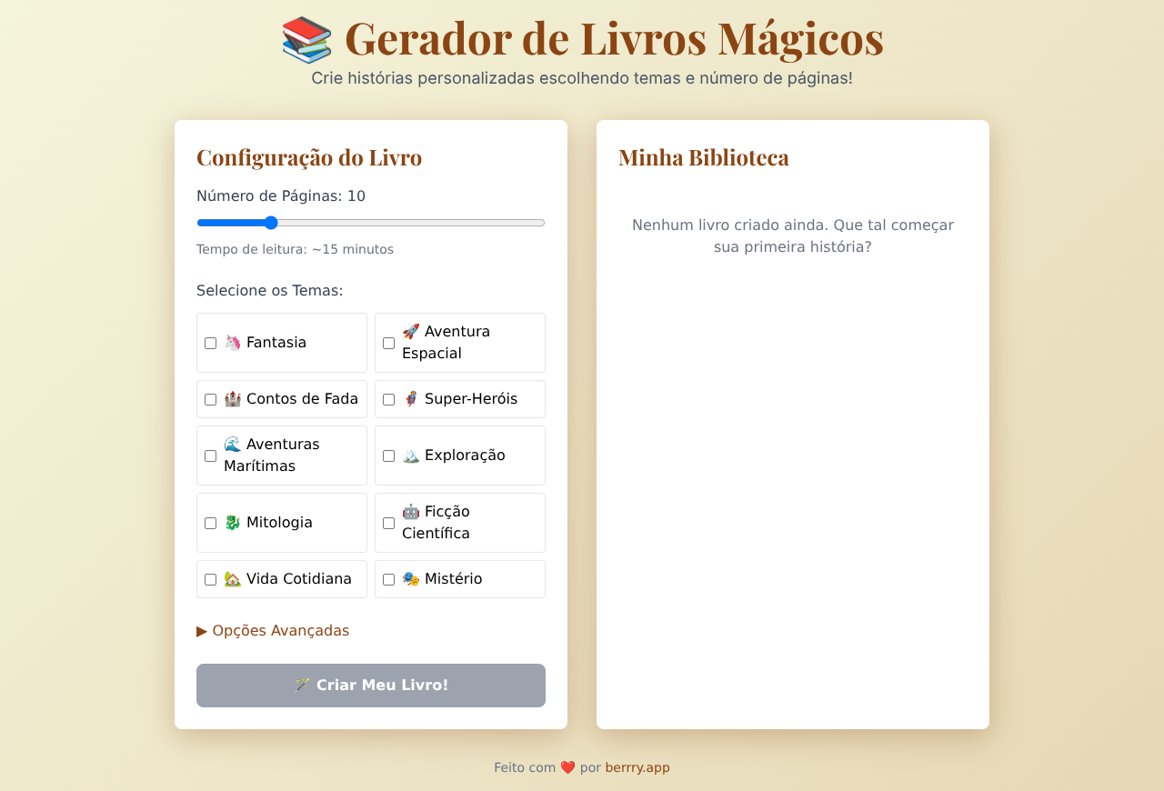 livrosmagicos app