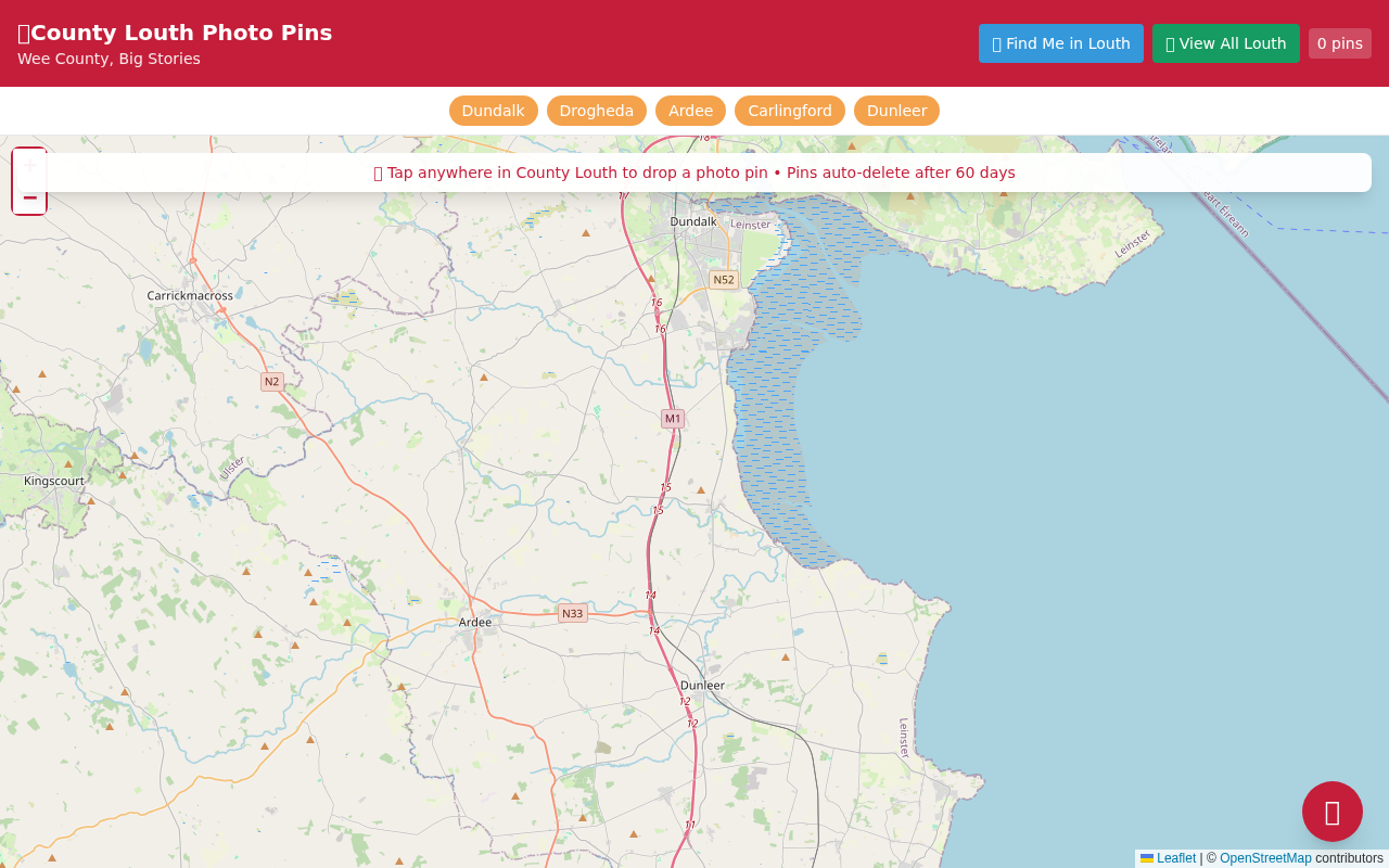 Louth Photo Pins screenshot