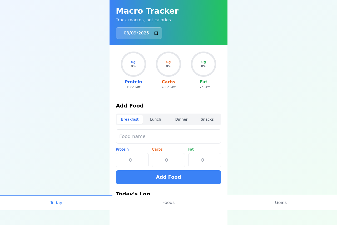 macrotrack app