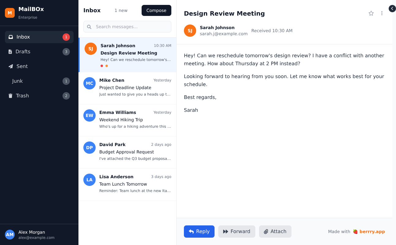 mailbox app