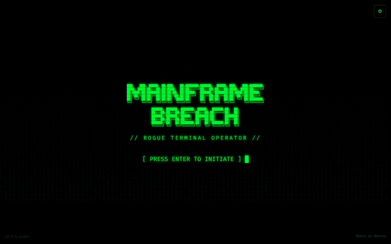 mainframebreach app