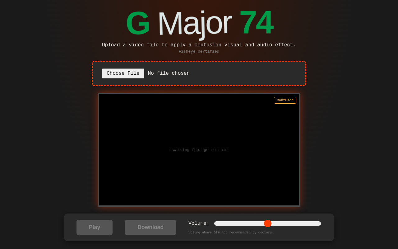 G Major 74 screenshot