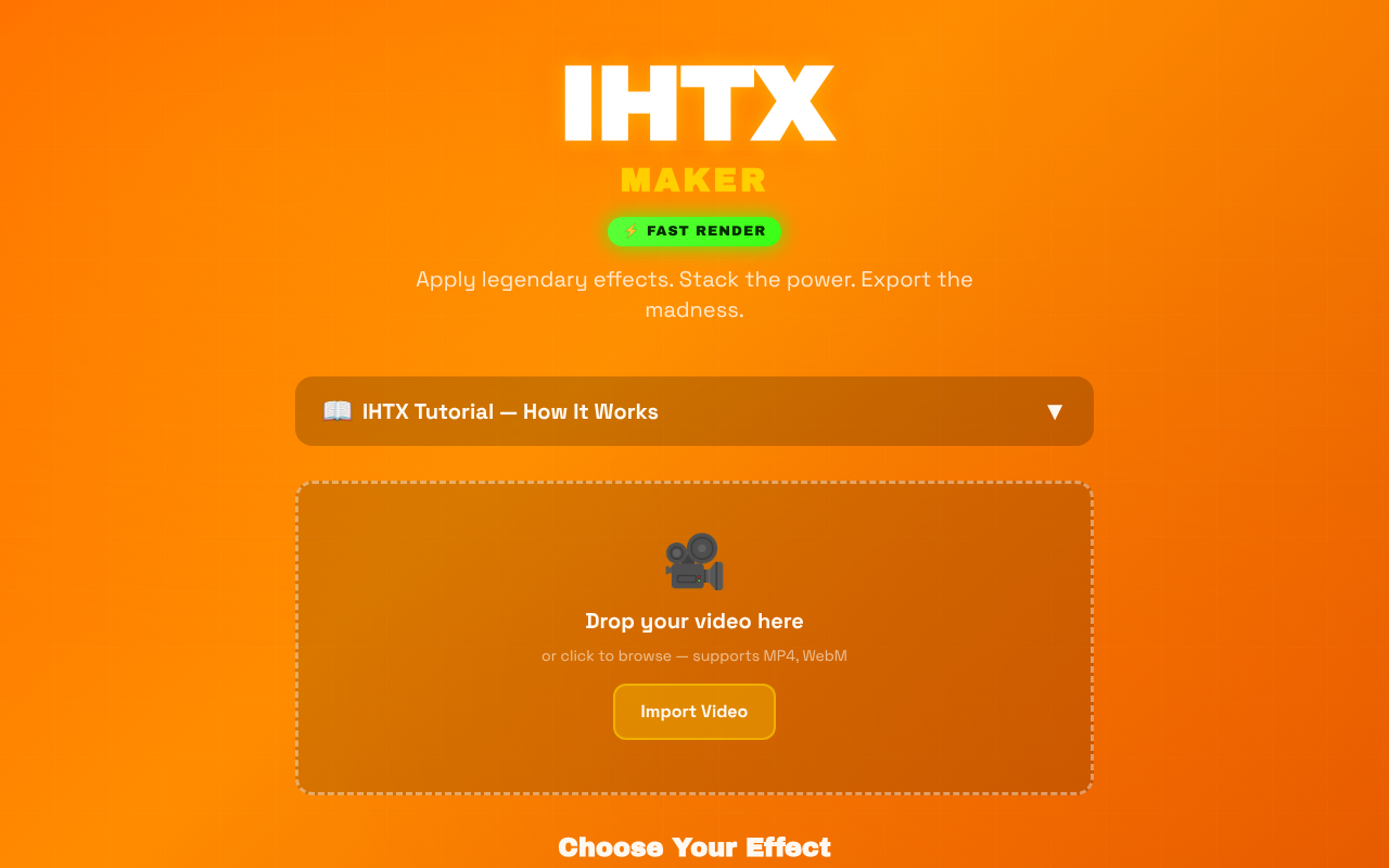 IHTX Maker screenshot