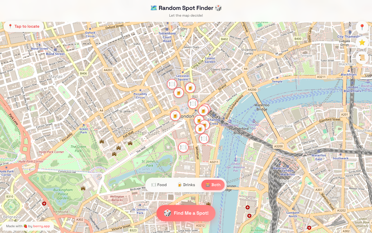 mapspots app