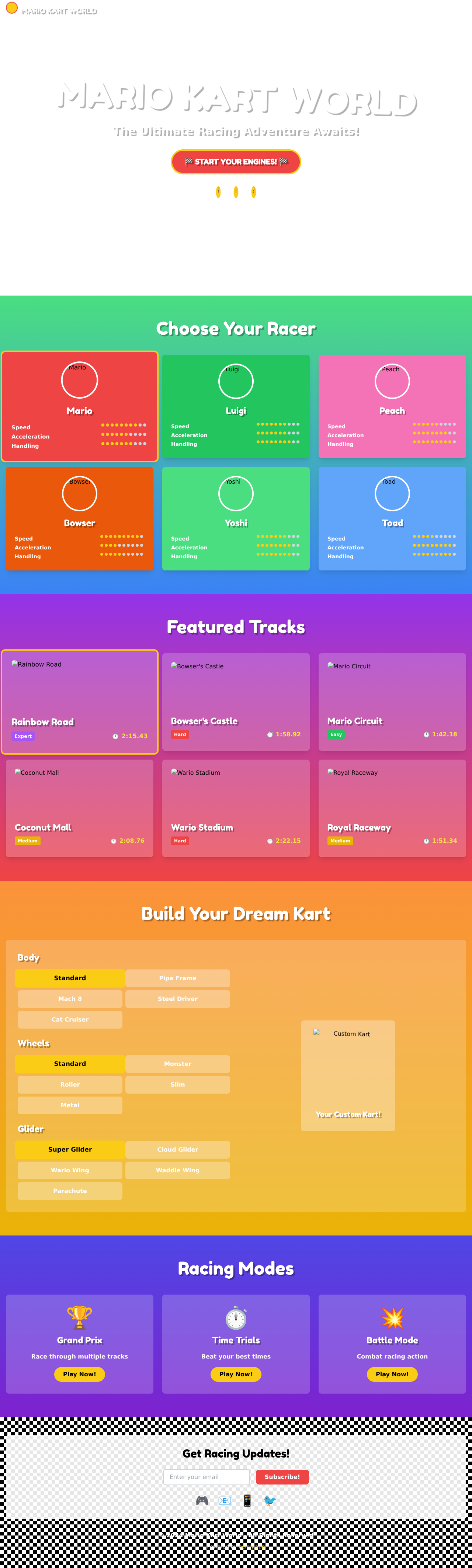 mariokartworld app