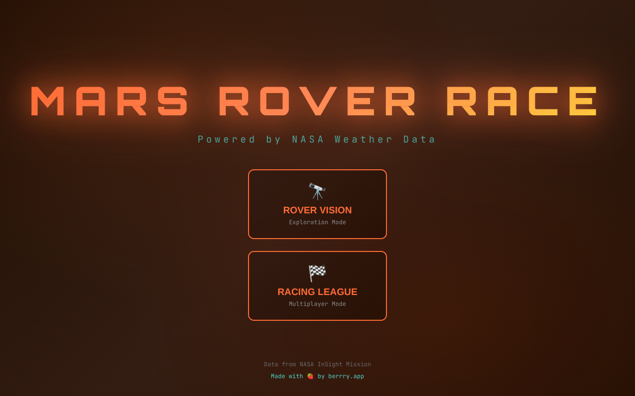 marsroverrace app