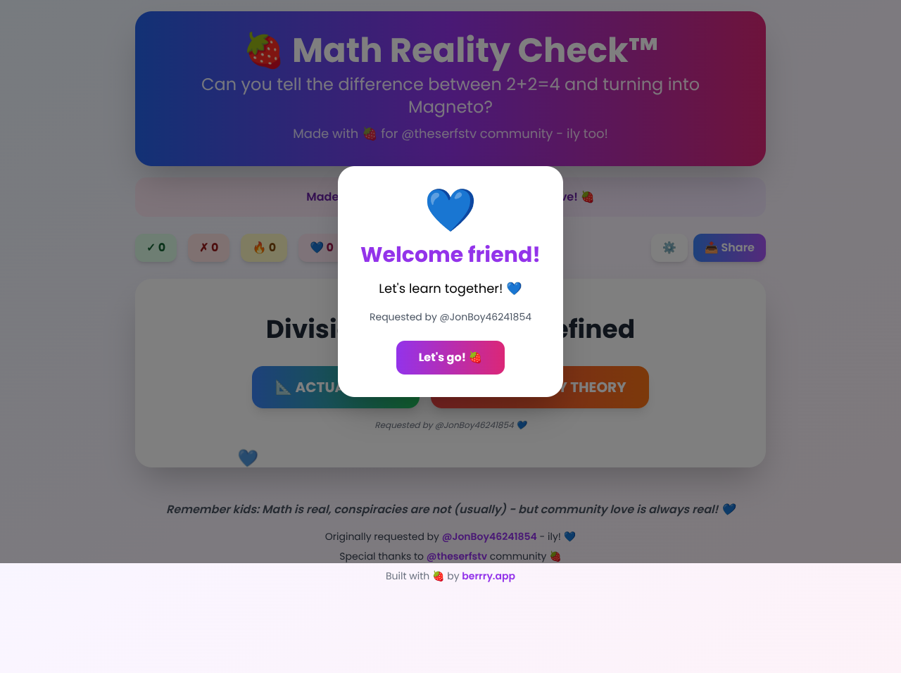 Math Reality Check screenshot