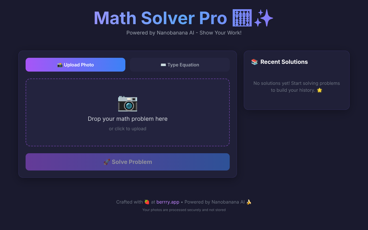 mathsolver app