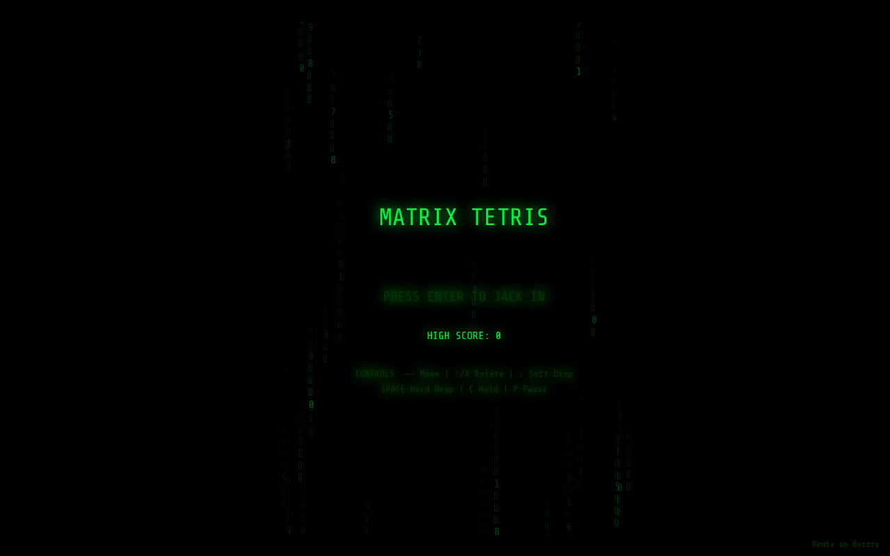 matrixtetris app