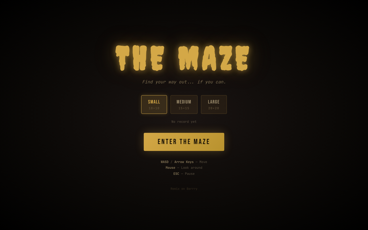 maze3d app