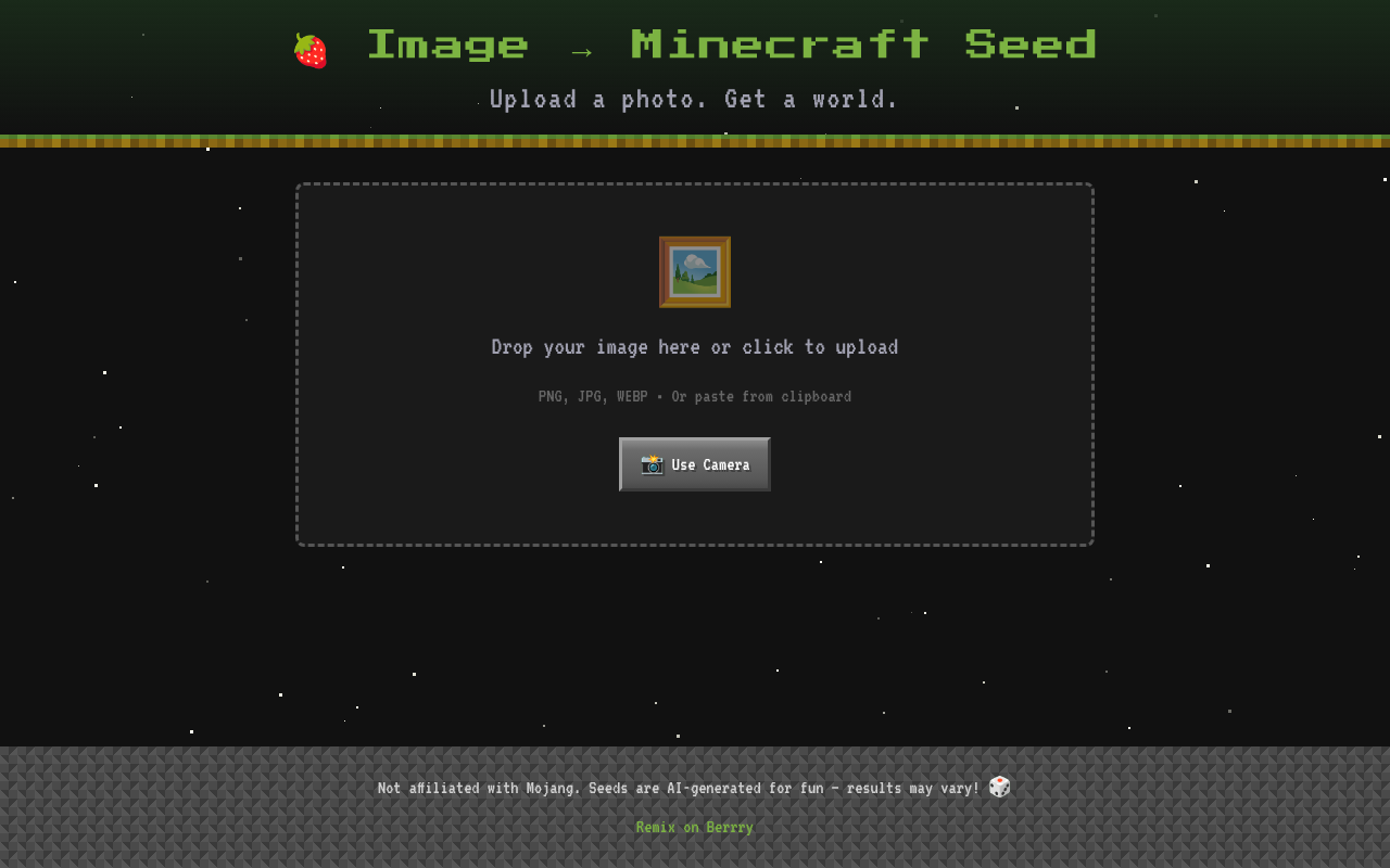 mc-seed-gen app