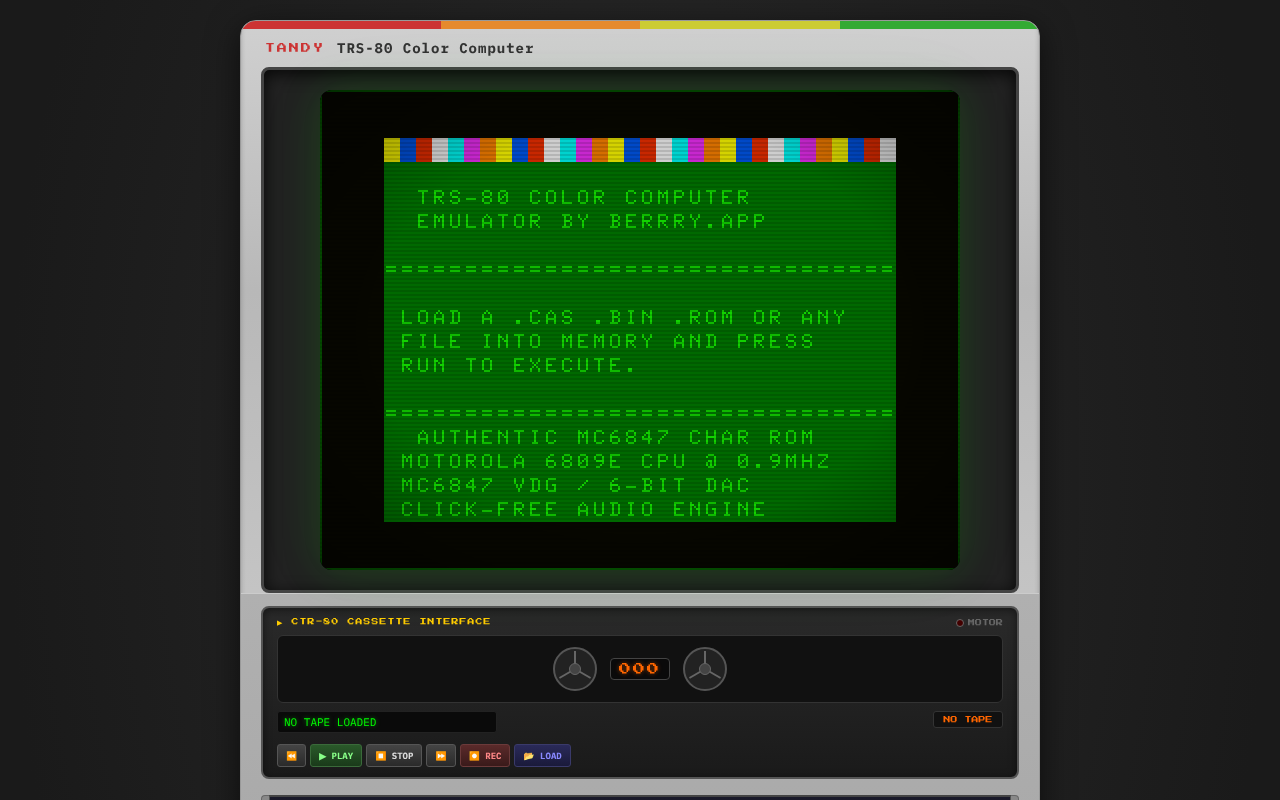 CoCo Emulator screenshot