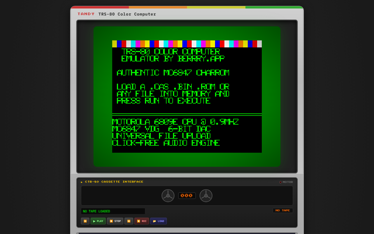 CoCo Emulator screenshot