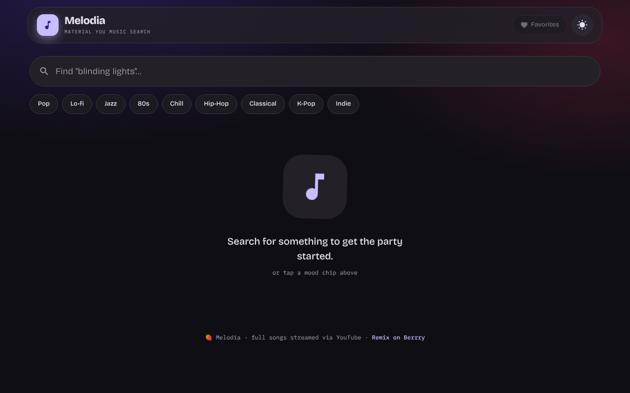 melodia-material-music app