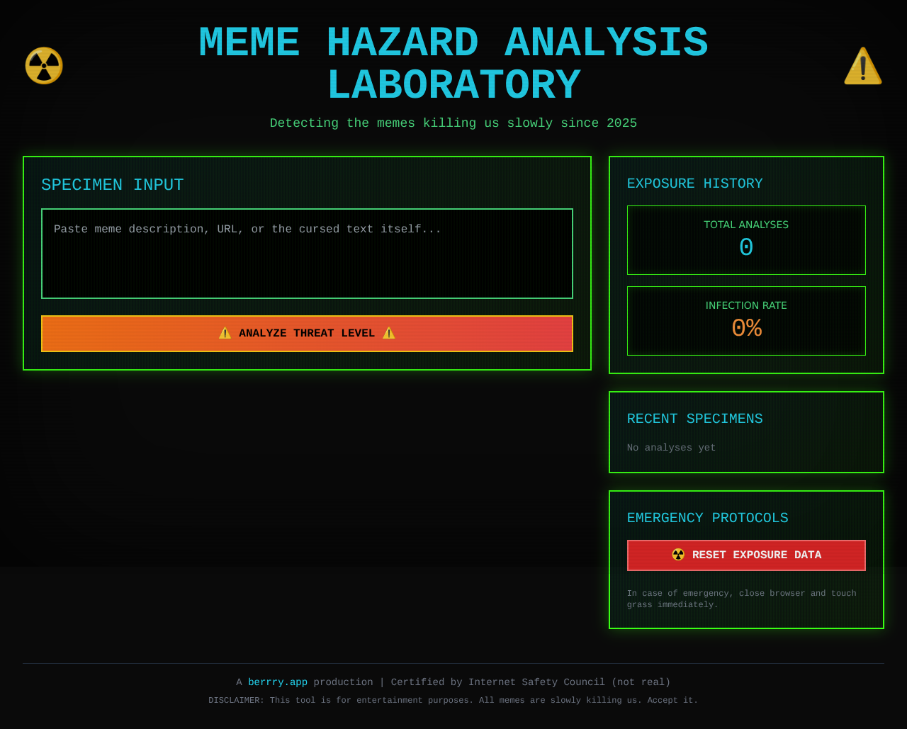 memehazard app