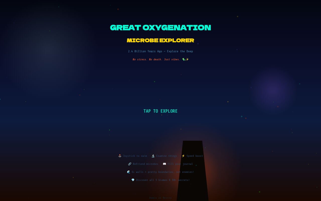 Microbe Explorer screenshot