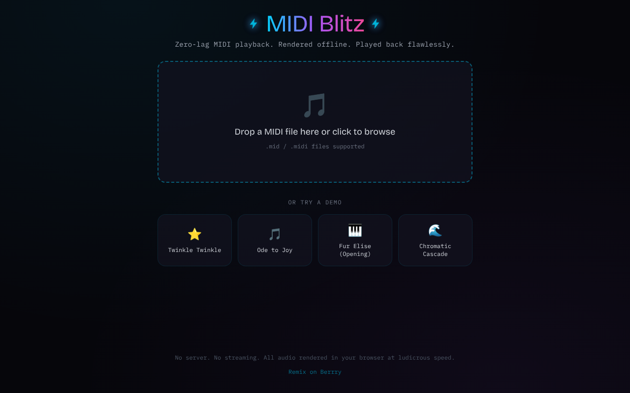 midiblitz app