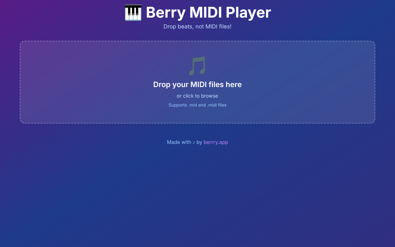 midiplayer app