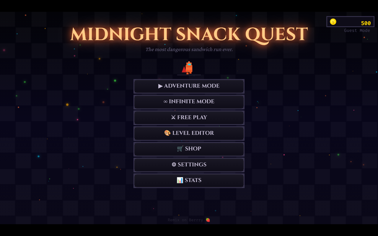 midnightsnackquest app