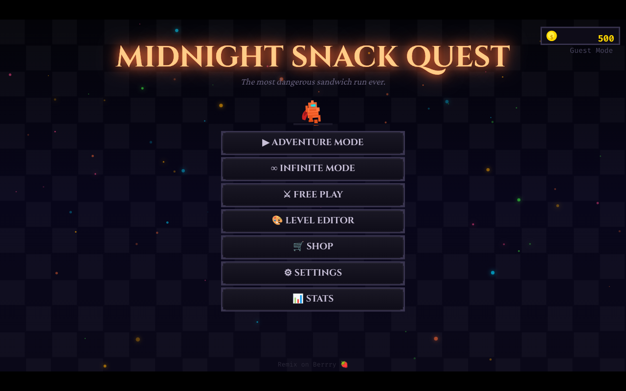 midnightsnackquest app