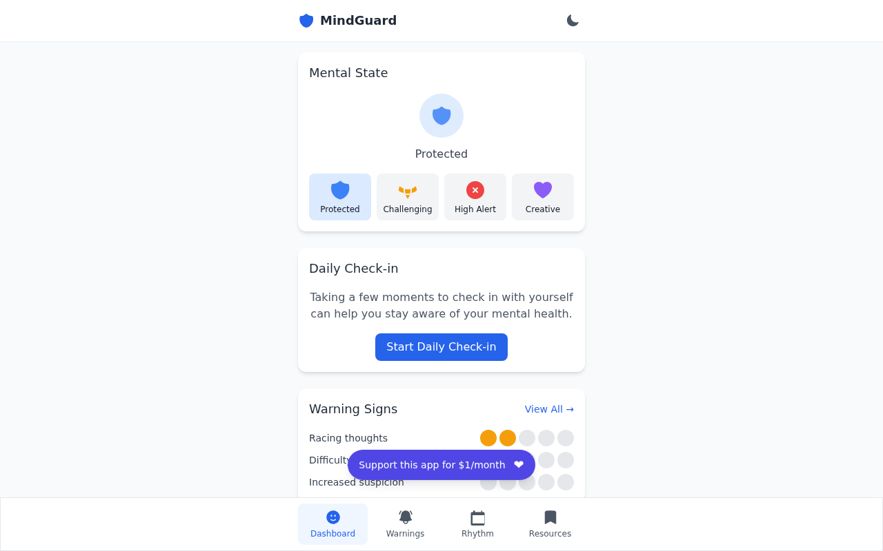 mindguard app