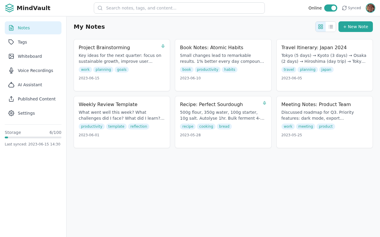 mindvault app