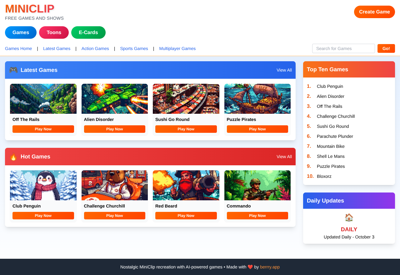 miniclip2007 app