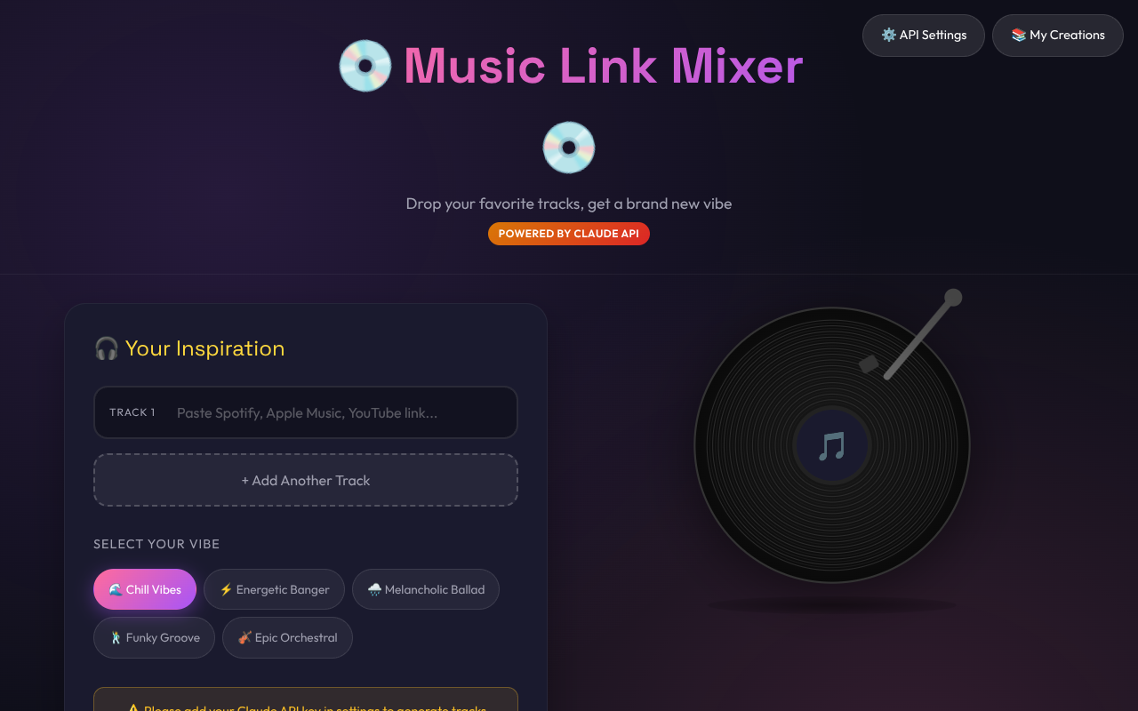 mixmymusic app