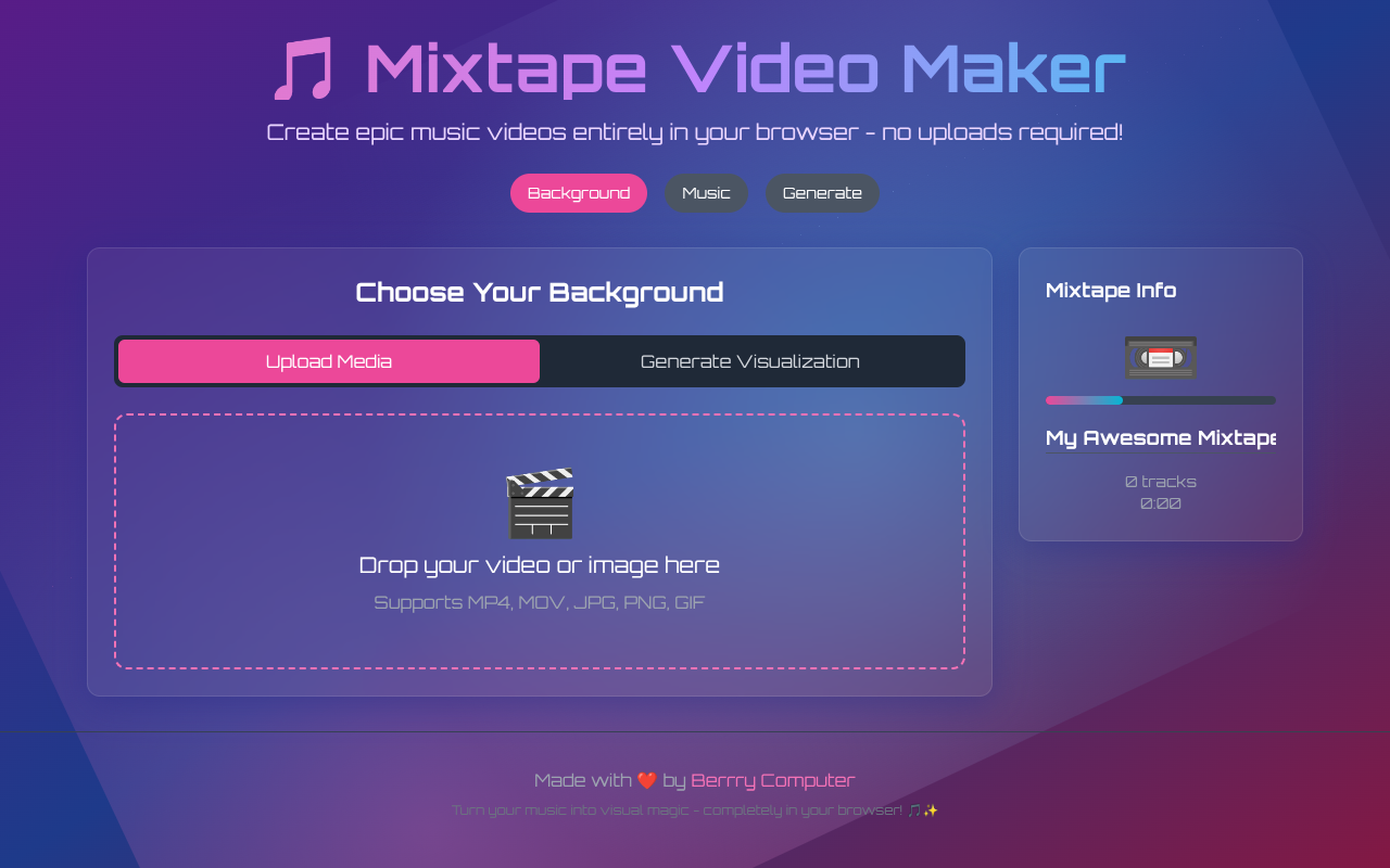 mixtapemaker app