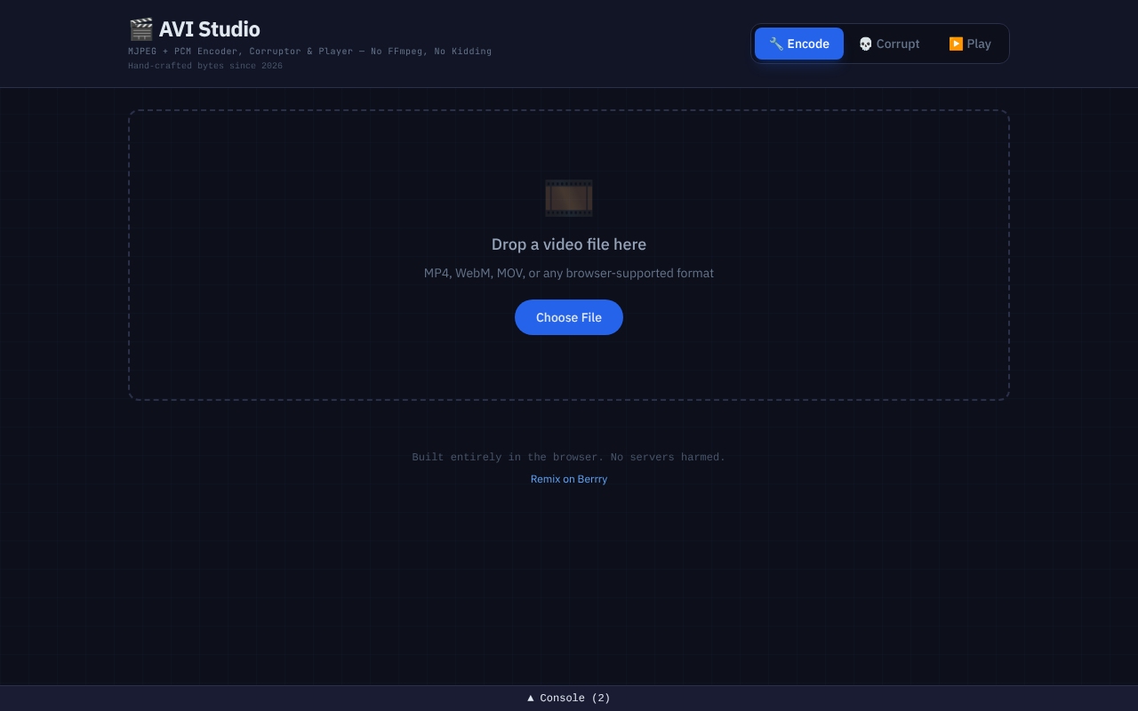 mjpeg-studio app