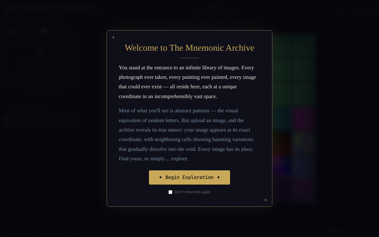 mnemonic-archive app