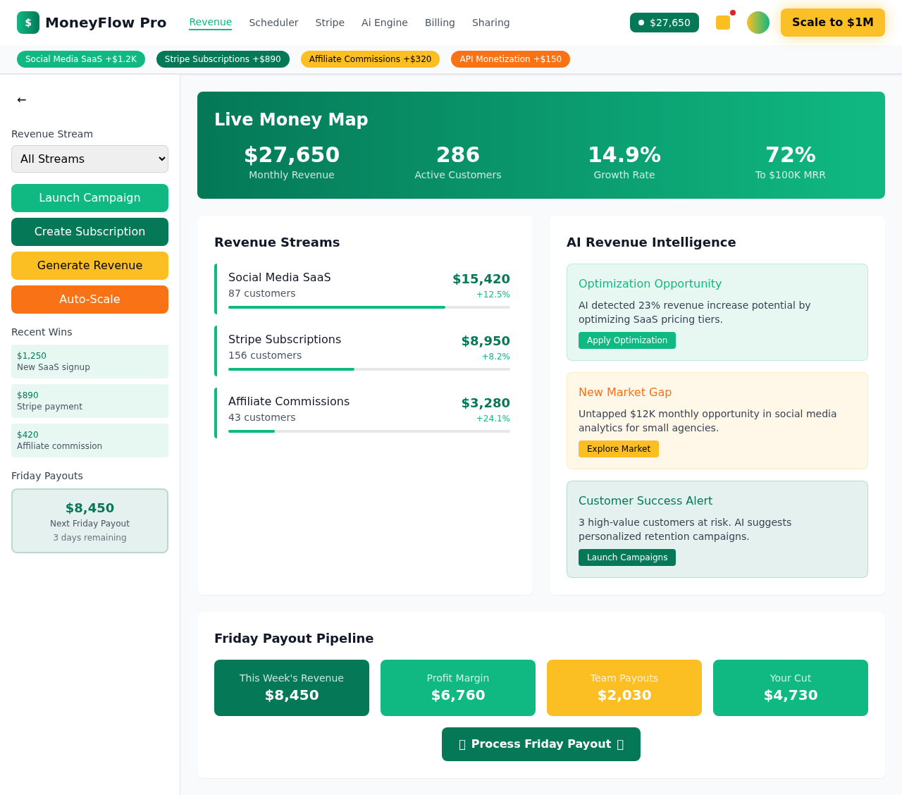 Revenue Rocket 🚀 screenshot