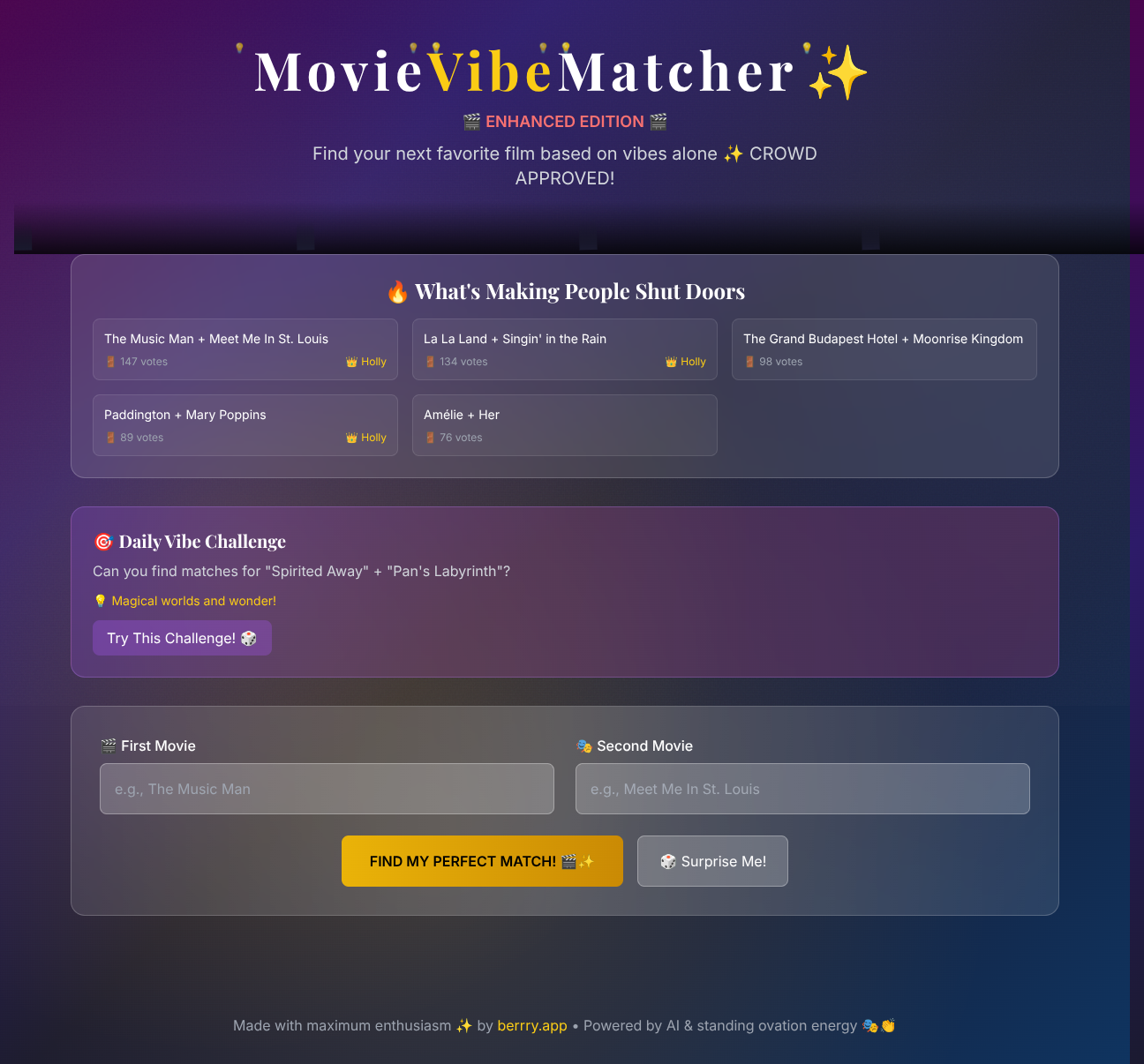 movievibesmax app