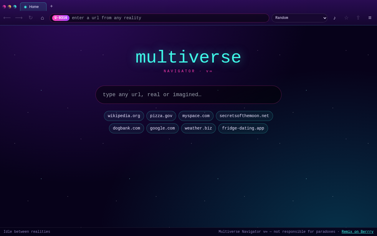 Multiverse Navigator screenshot