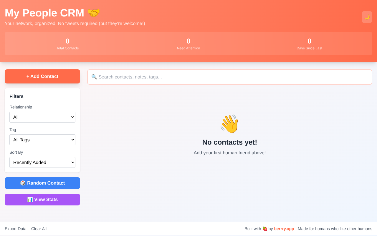 mypeoplecrm app