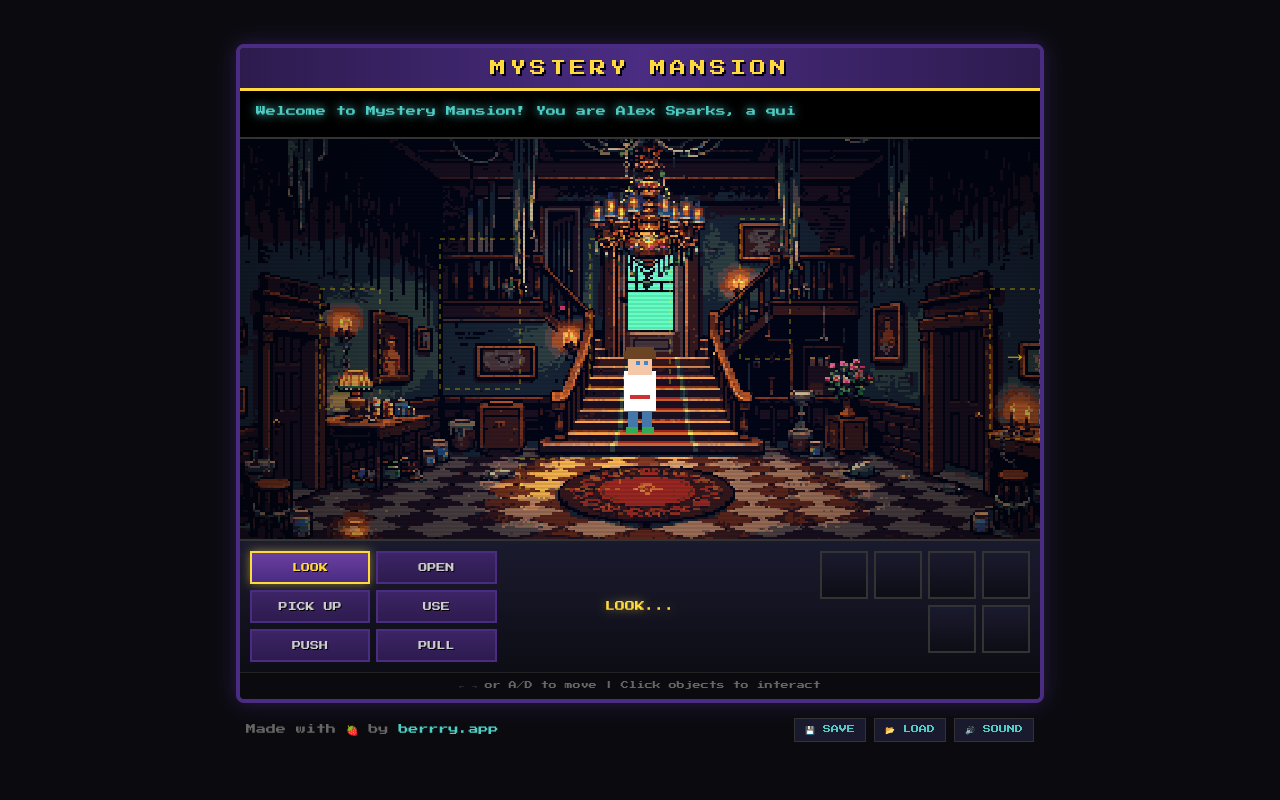 Mystery Mansion screenshot