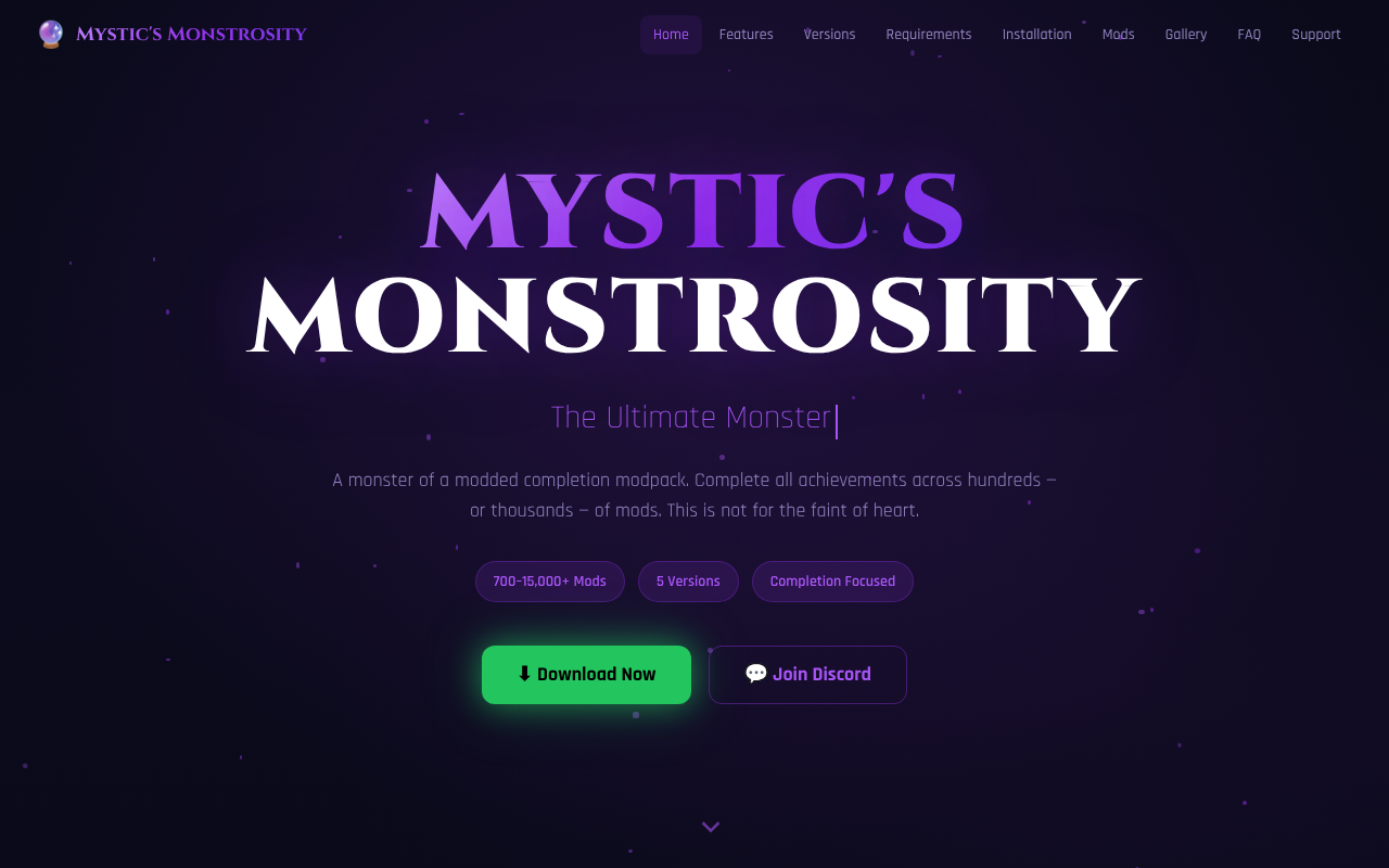 mystic-modpack app