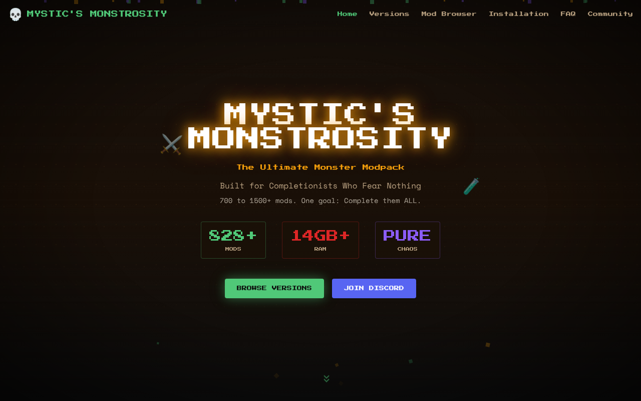 mystic-mods app
