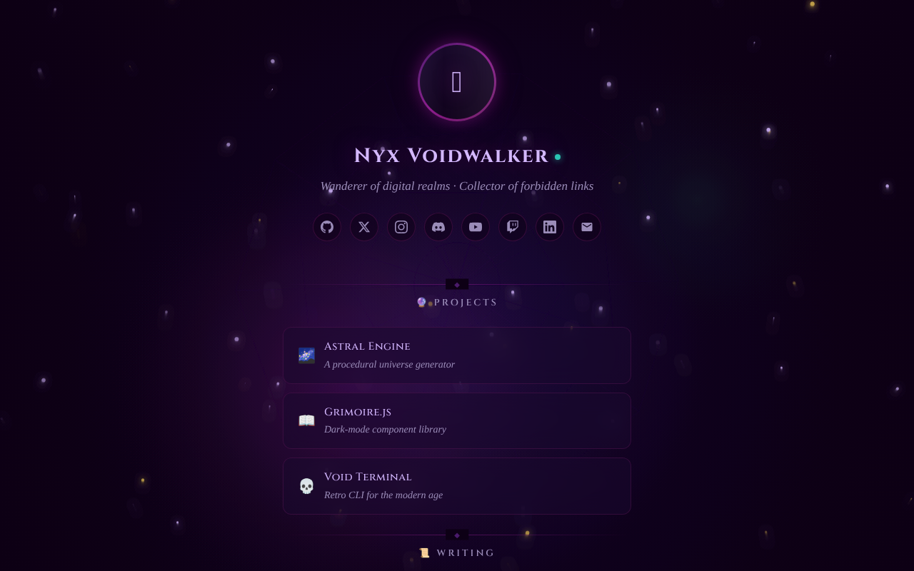 mystic-portal app