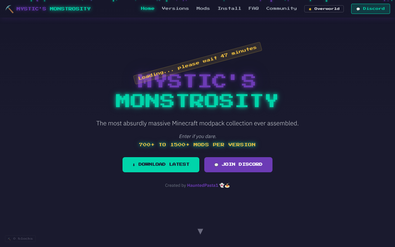 mystics-monstrosity app