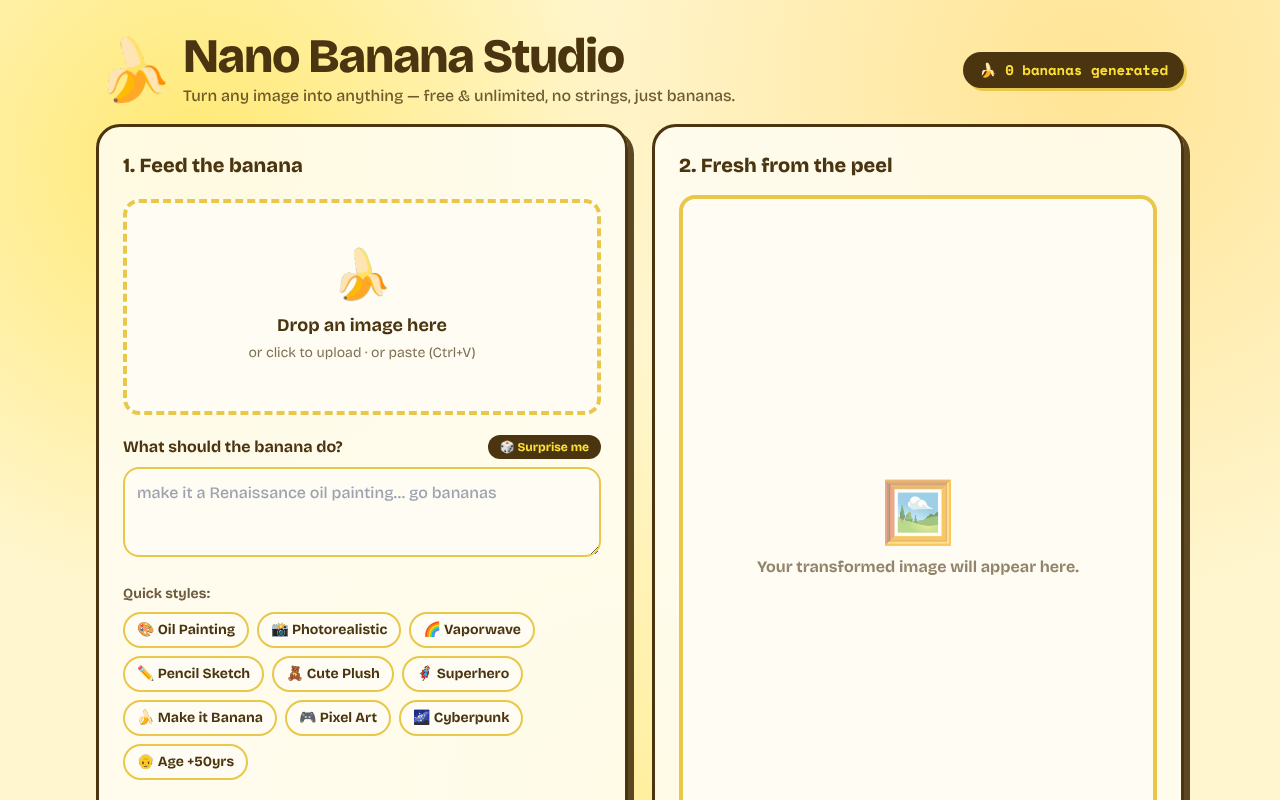 nano-banana-studio app