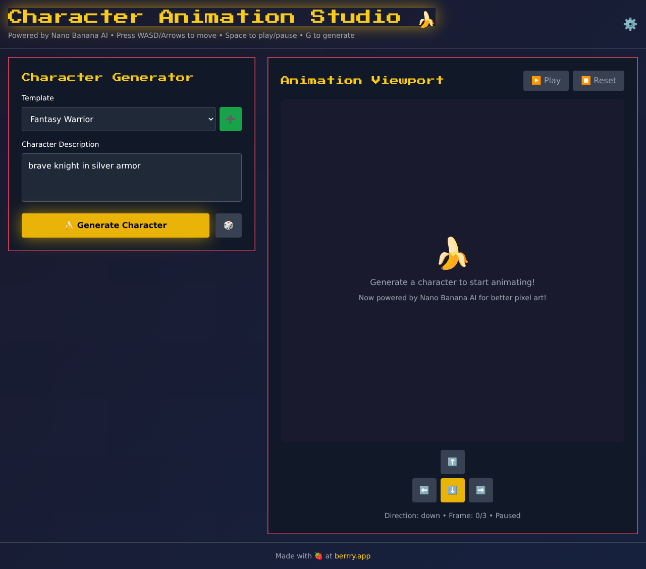 nano-character-studio app