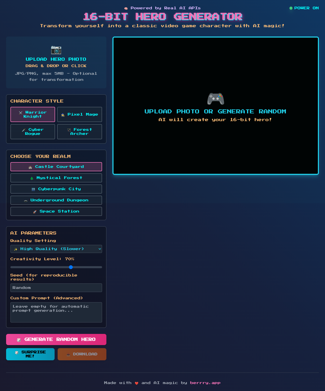 nanobanana16bit app