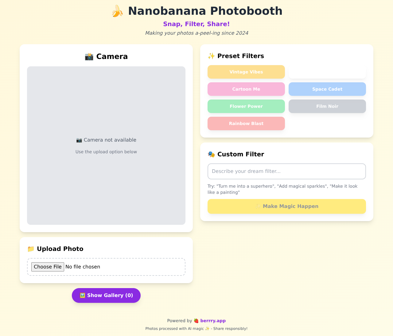 nanobooth app