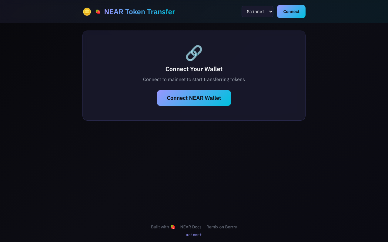 near-ft-transfer app